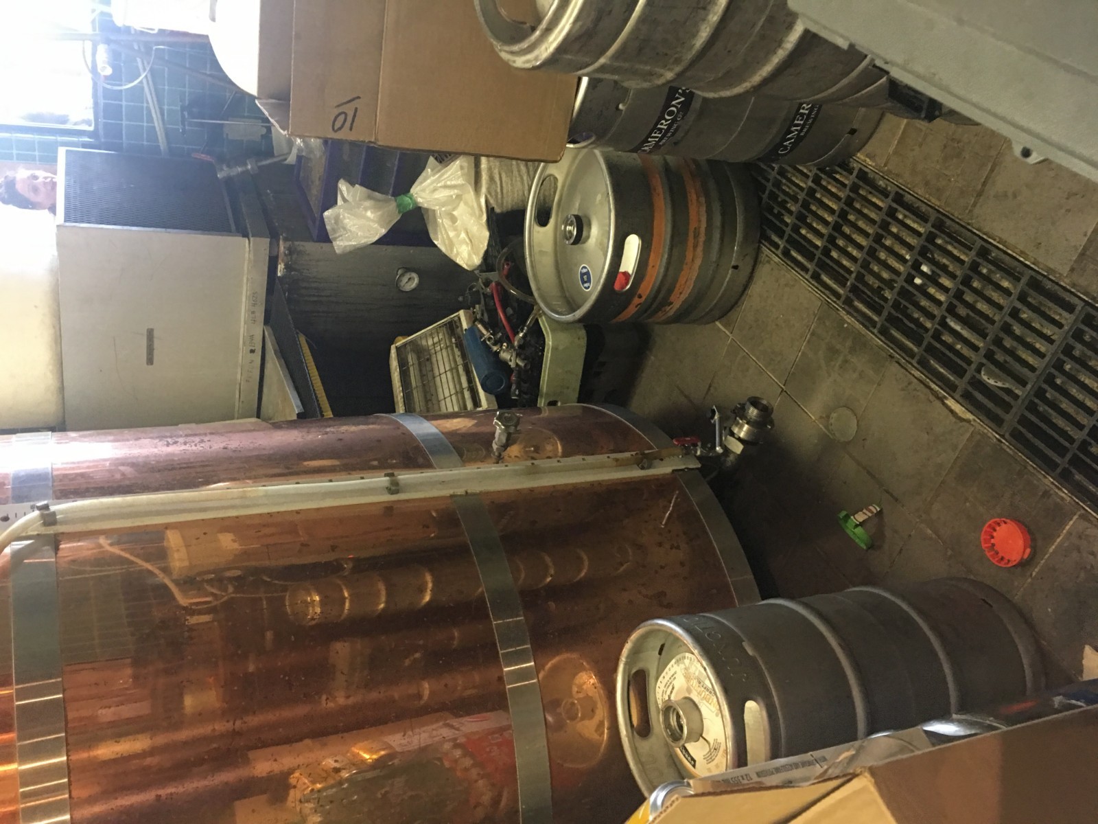 Cask 5000 Litre Brewing System with 5 Copper Tanks