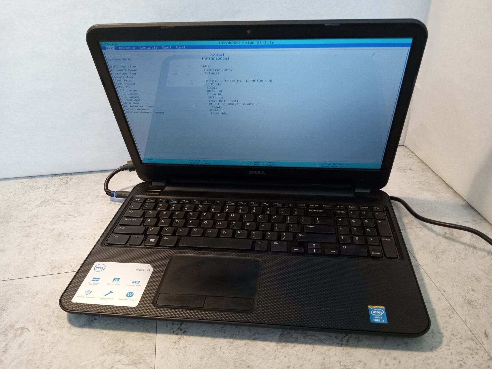 DELL - 【即使用可】DELL Inspiron 15R (i3 4010U) Dell Inspiron 15R 価格.com限定 Core i3 4010U搭載 ベーシック