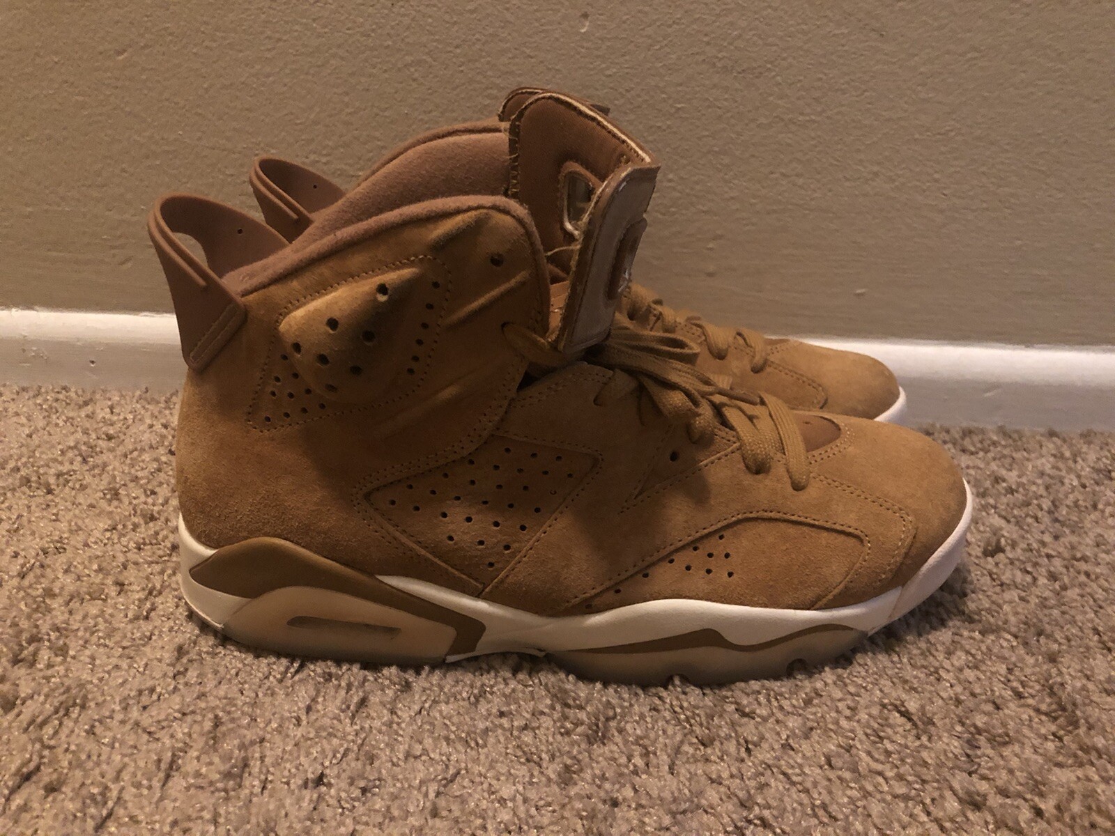 Nike air jordan 6 retro wheat cheap