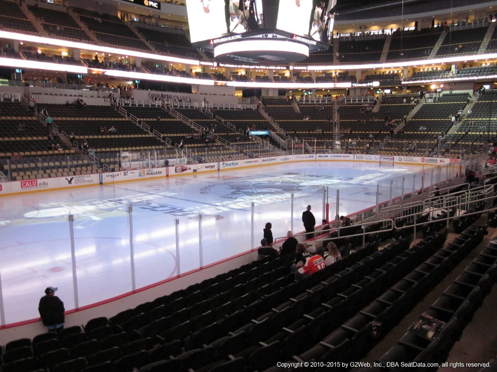 7 - Pittsburgh Penguins vs St. Louis Blues Tickets - 03/16 - Sec 104 D&E