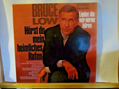 BRUCE LOW HORST DU MEIN HEIMLICHES RUFEN BACCAROLA STEREO LP NEAR MINT
