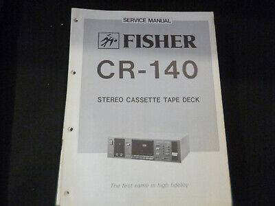 Original Service Manual Schaltplan  Fisher CR-140