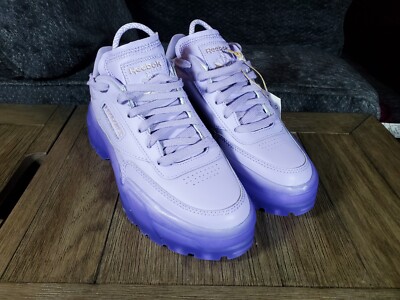 Youth size 4 (Women's Size 6) - Reebok Club C  Cardi Purple 2021 New