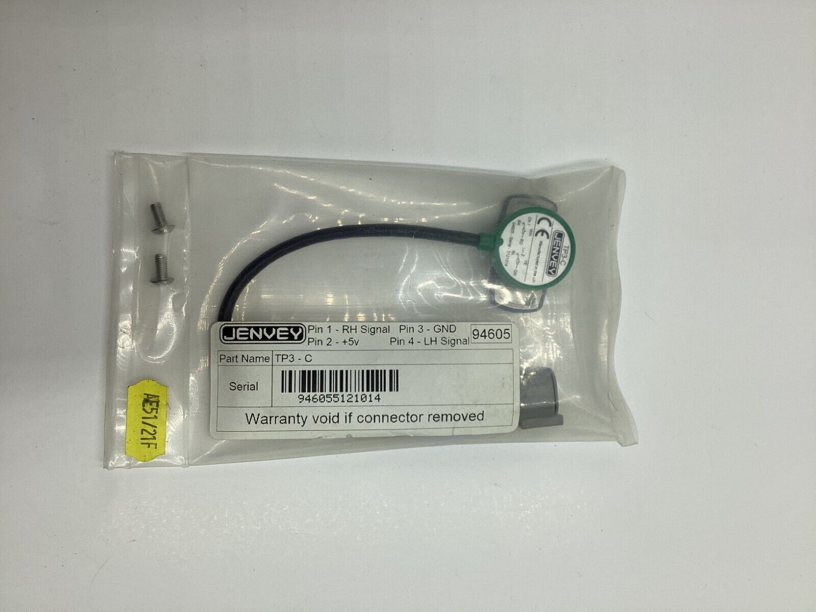 Jenvey TP3-C Contactless-L&R Throttle Position Sensor 94605 Jenvey TP3-C Contactless-L&R Throttle Position Sensor 94605