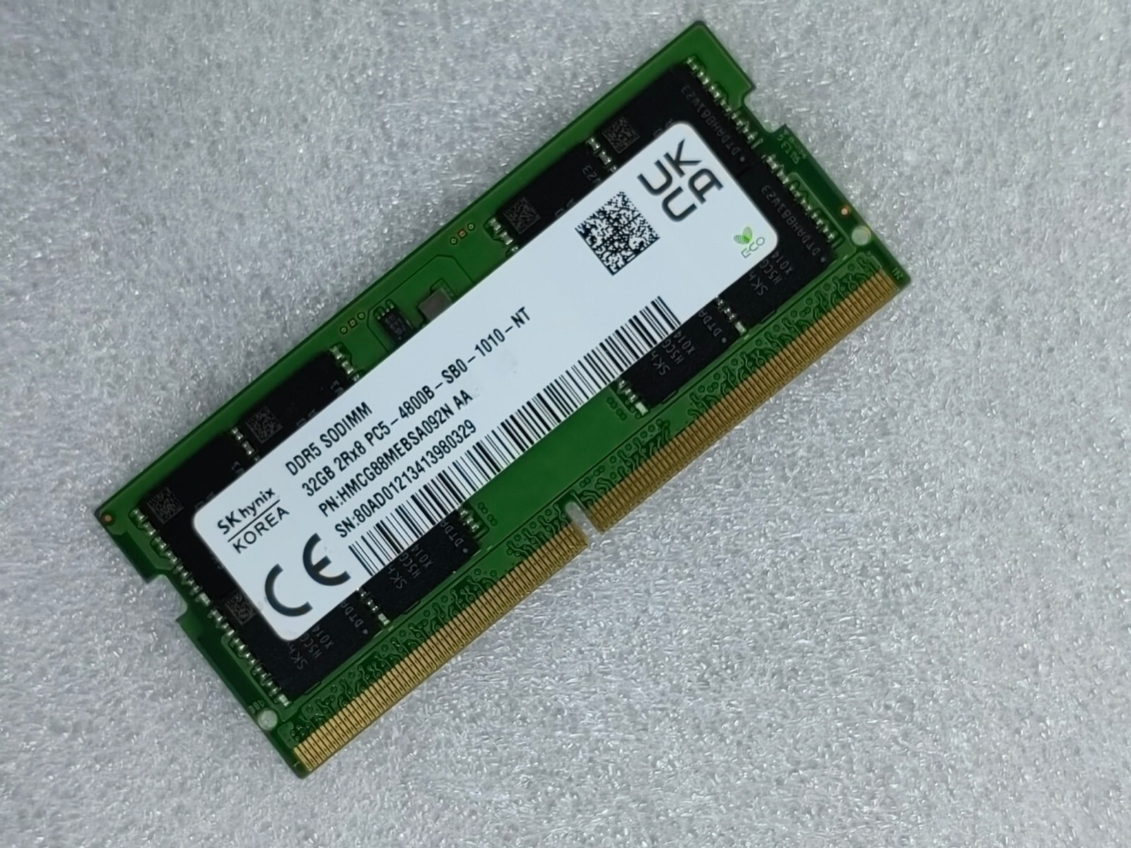 Hynix DDR5 8GB 4800MHz PC5-38400 1RX16 UDIMM Desktop Memory Ram SK
