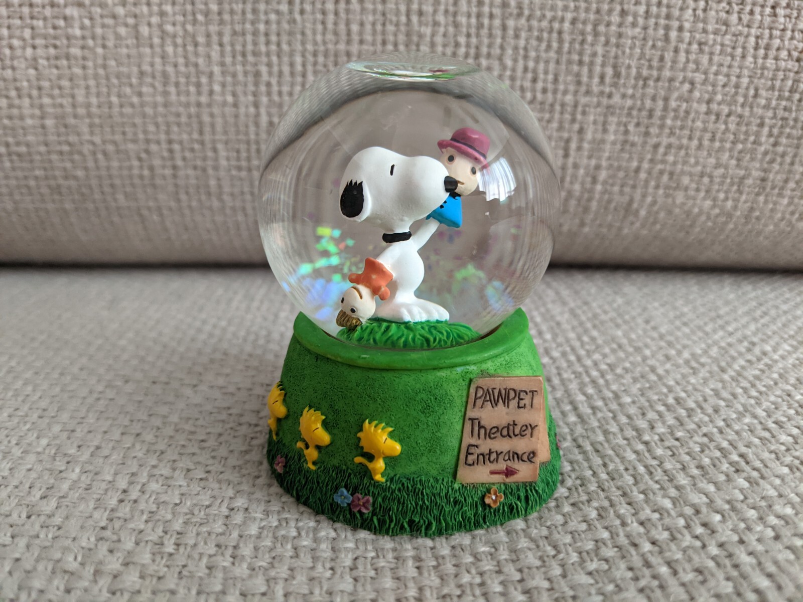 WESTLAND スヌーピー ウォーターボール Pawpet Show Westland Peanuts Snoopy Pawpet Show Water Globe #8225 | eBay