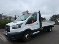 2018 Ford TRANSIT 35 XLWB DROPSIDE SCAFFOLD LORRY ULEZ COMPLIANT LOW MILEAGE TWI