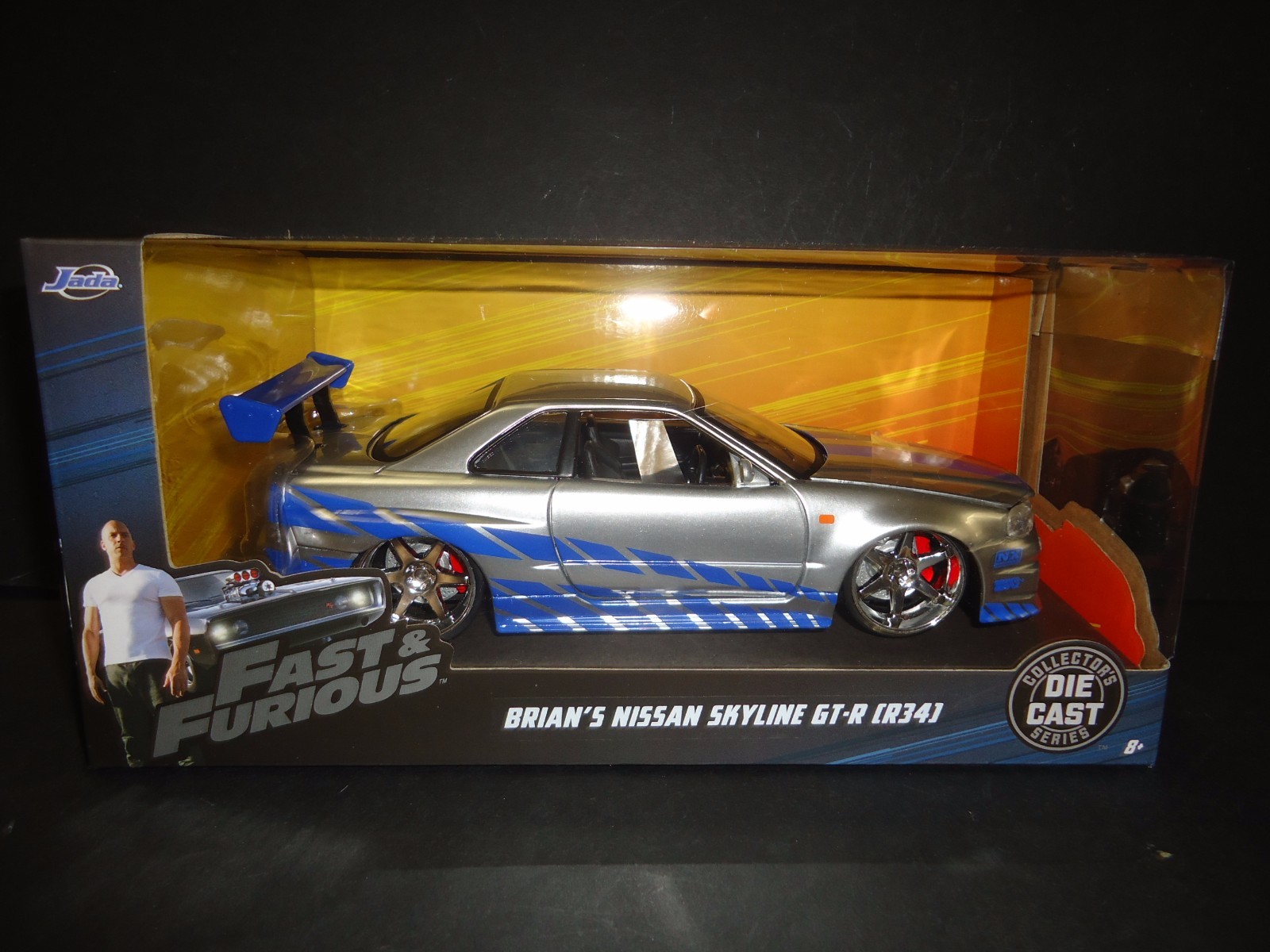 Brian S Nissan Skyline Gtr R34 Fast Furious Movie 1 24 By Jada Contemporary Manufacture Cars Trucks Vans