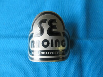 old school bmx Black Chrome highlight Head badge Crossrider