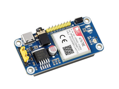 Waveshare A7670E LTE Cat-1 HAT for Raspberry Pi Multi Band 2G GSM / GPRS LBS