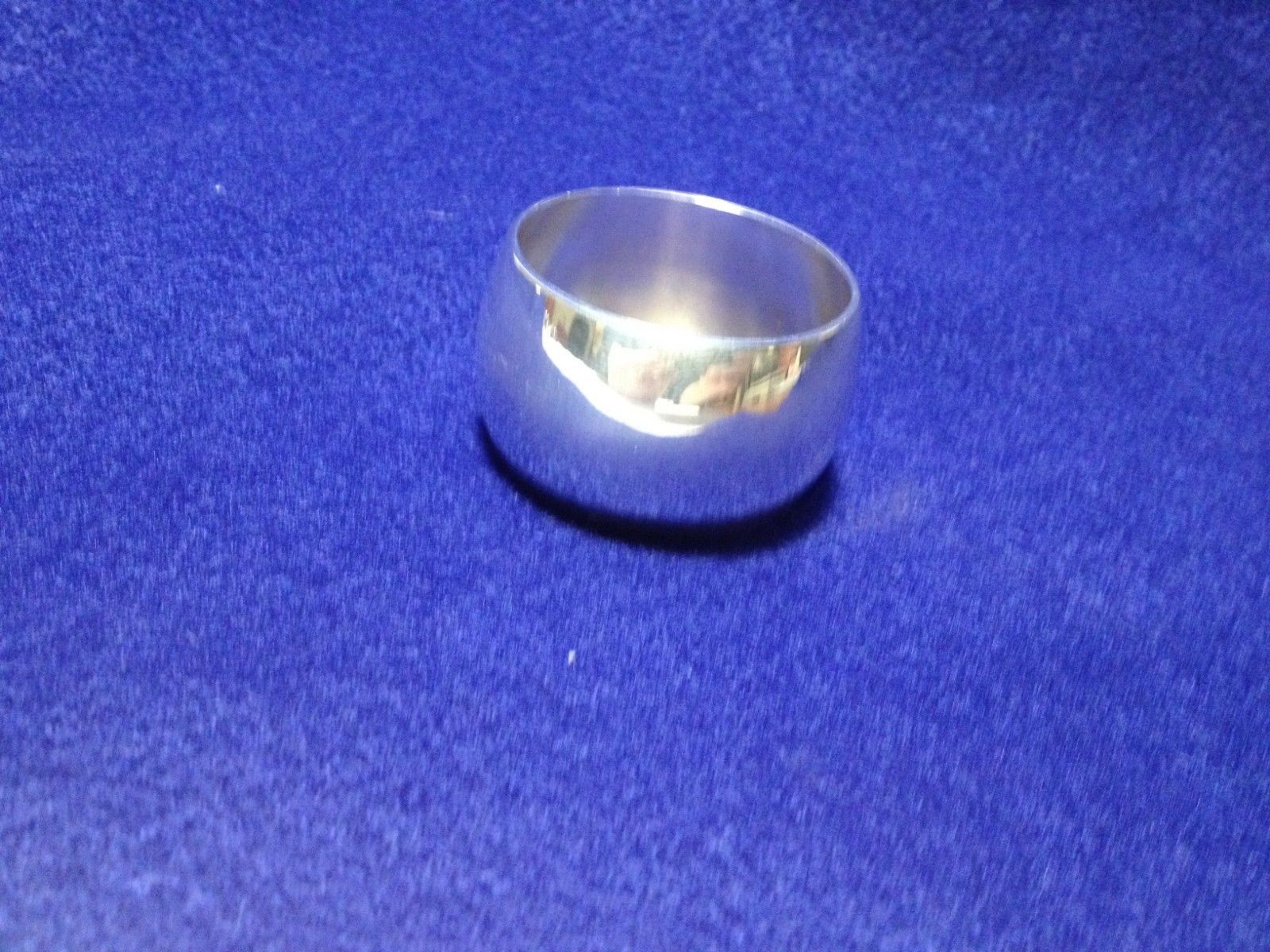 Vintage Sterling .835 Hallmarked Tested German Set of 11 Napkin Rings 509 Grams