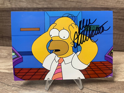 Dan Castellaneta The Simpsons Homer Simpson Hand Signed 4x6 Photo TC46-4721