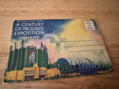 Original Official View Book A Century of Progress Exposition Chicago 1933