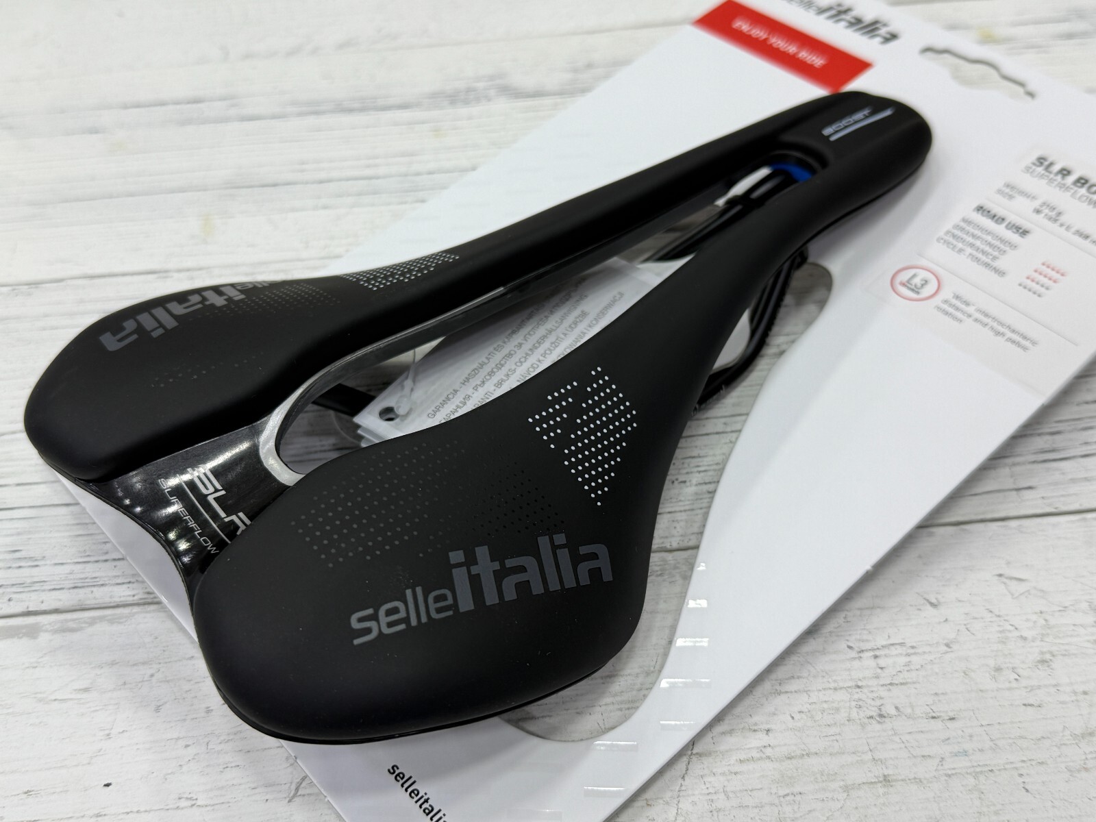 Selle Italia SLR Boost TM Superflow Manganese Rail L3 (145 x