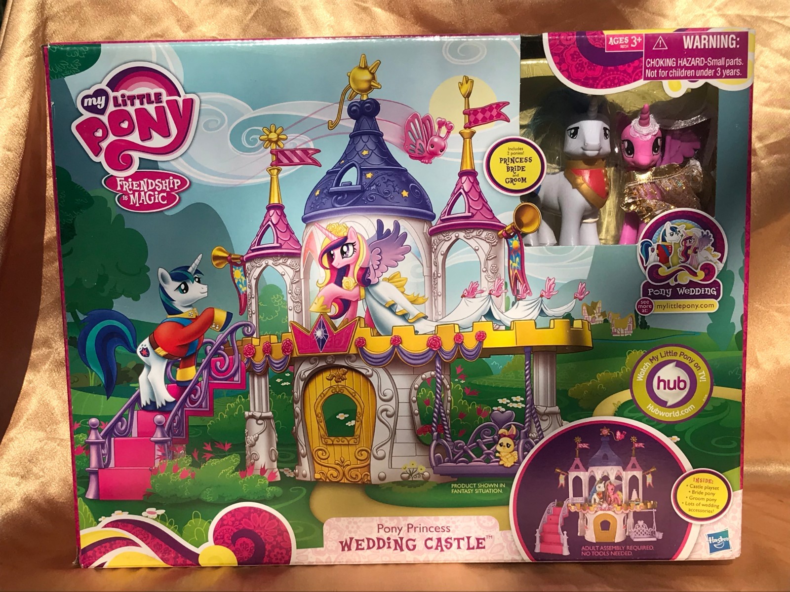 my little pony wedding castle
