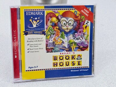 Bailey s Book House Early Reading Windows Mac CD-ROM Game