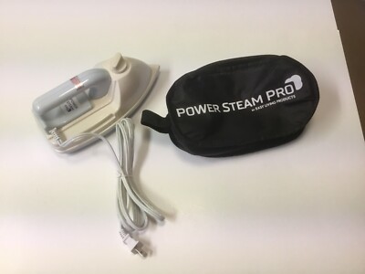 POWER STEAM PRO by Easy Living Products Steamer Iron for Clothes/Storage Bag