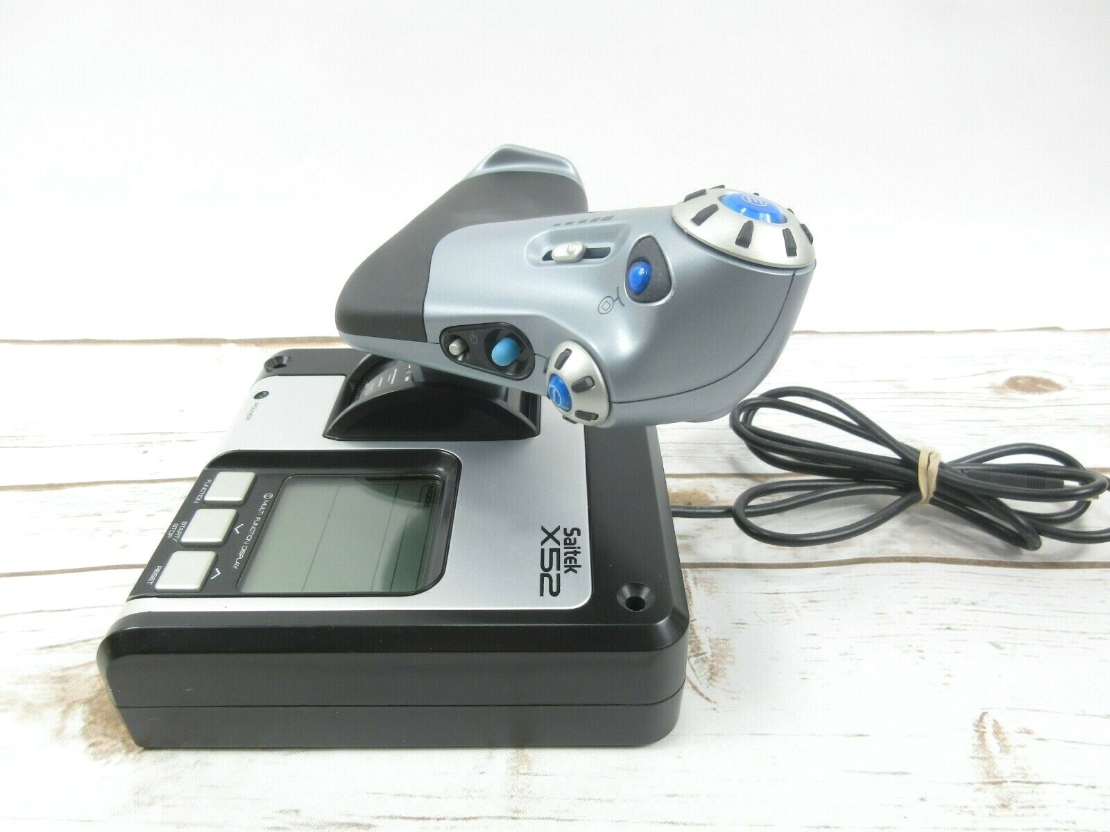 Saitek X52 Control System Throttle Controller USB For Flight Control System