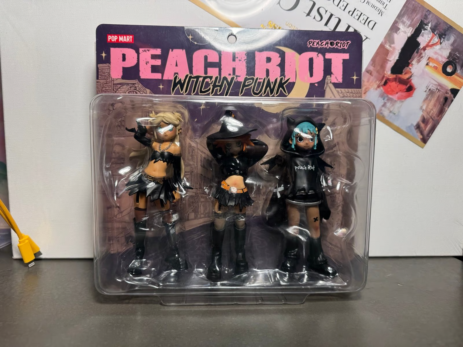 POP MART PEACH RIOT WITCHY PUNK 3体セット Peach Riot Witchy Punk Figures - POP MART (United States)