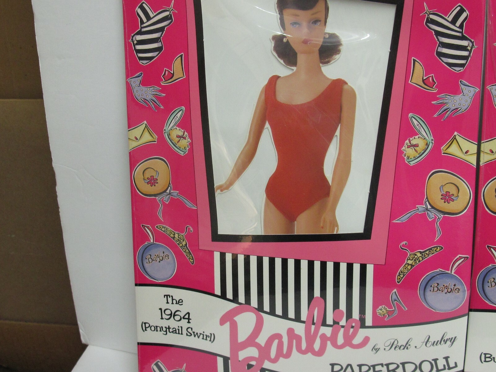 Barbie Paperdoll by Peck Aubry Repesenting 1959, 1961, 1964 Made in 1994 3 Sets