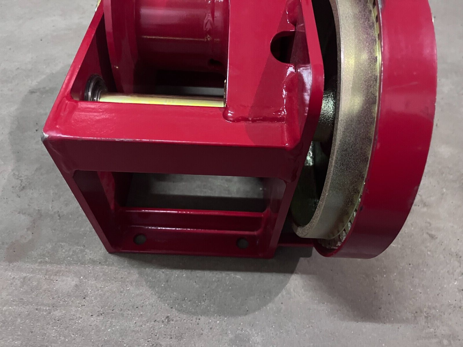 NEW Thern M452B Crane Hand Winch, Missing crank and brake handles.  Marine Grade