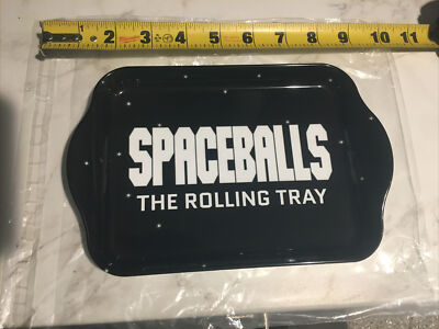 8 x4'' SPACEBALLS The Rolling Tray Original Design THICK Heavy Duty Plastic FREE