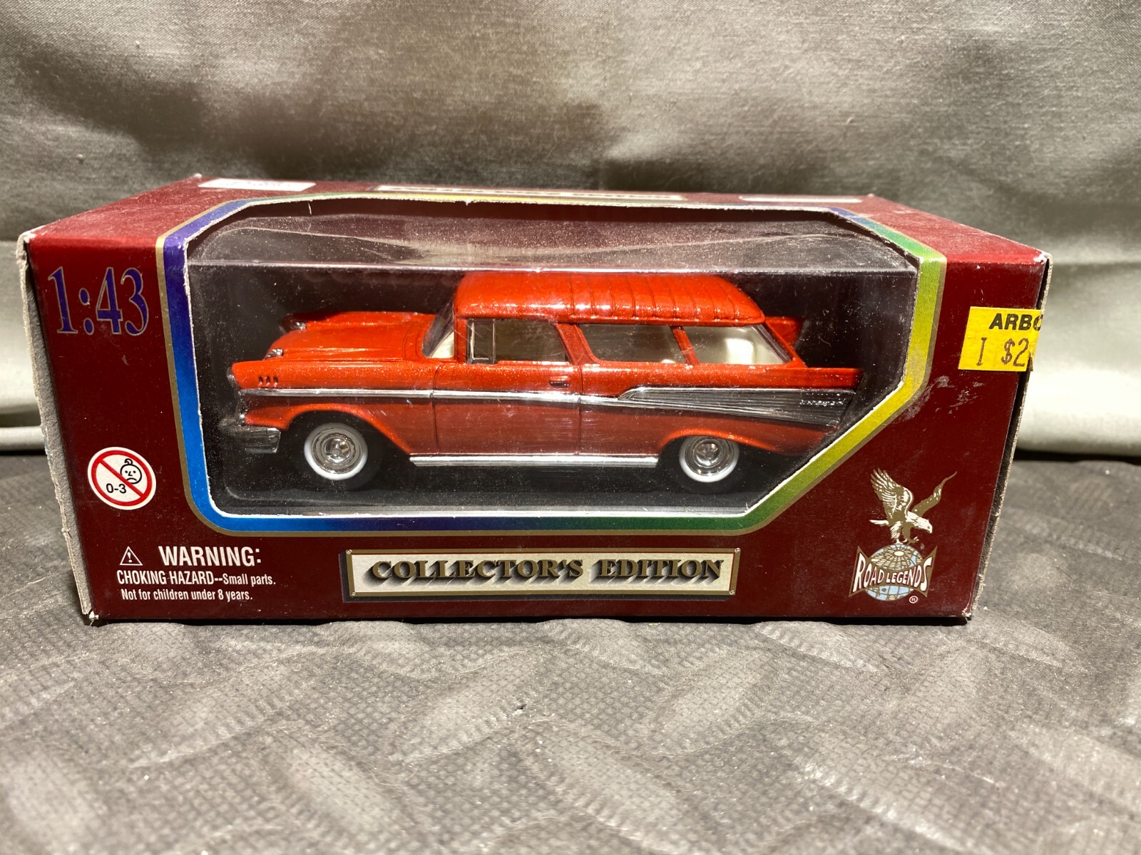 1/43 ROAD LEGENDS 1957 CHEVROLET BEL AIR NOMAD WAGON RED | eBay
