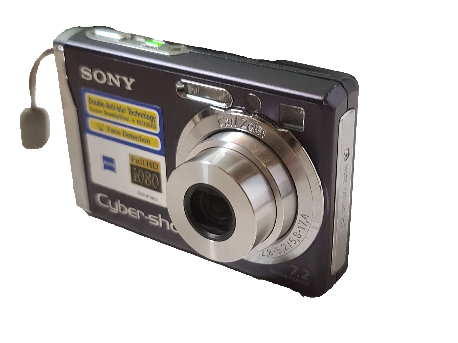 Mint SONY Cyber-Shot Digital Still Camera DSC-W80 2GB Memory