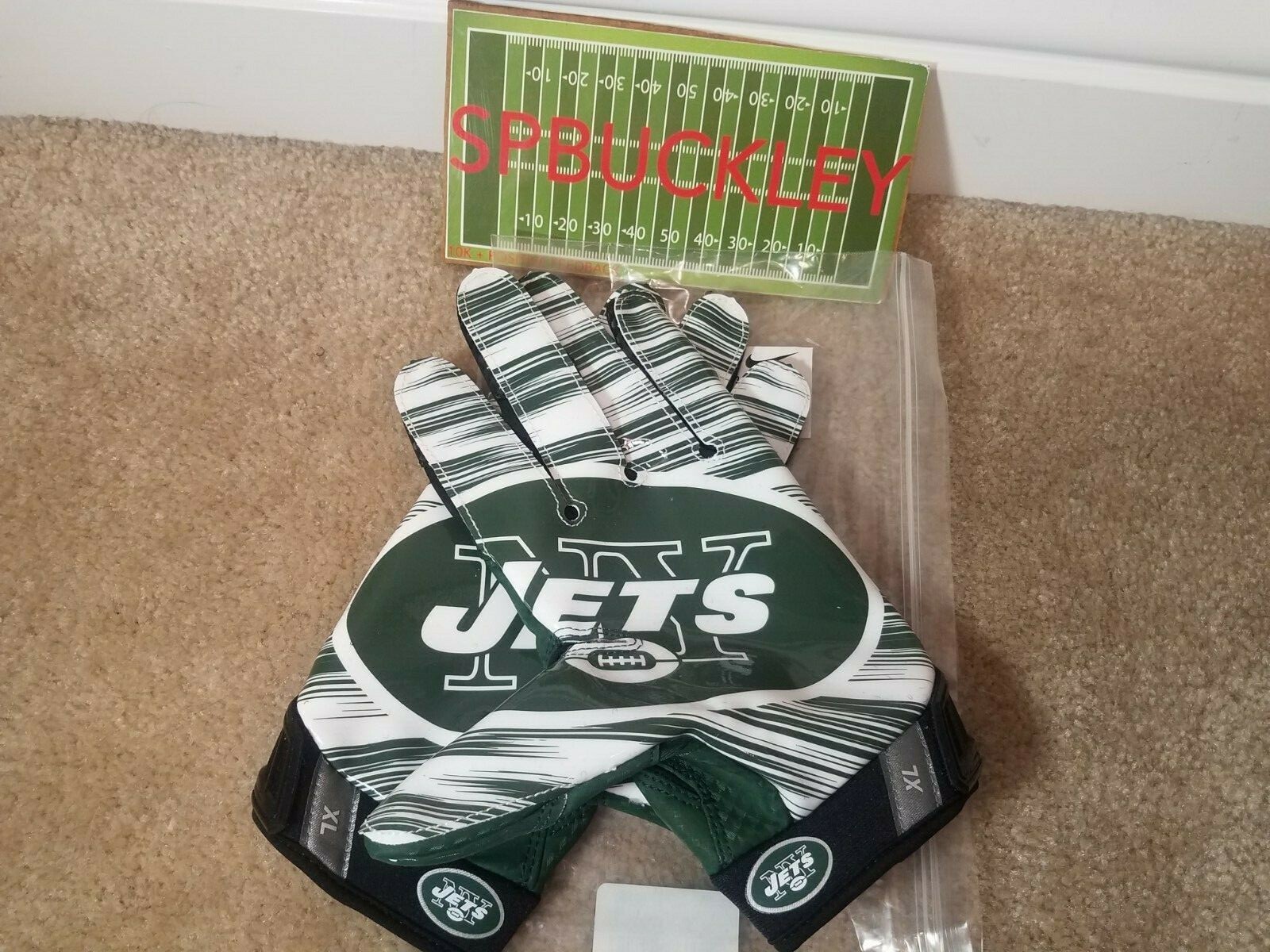 NIKE VAPOR JET 3.0 NFL NY NEW YORK JETS RECEIVERS FOOTBALL