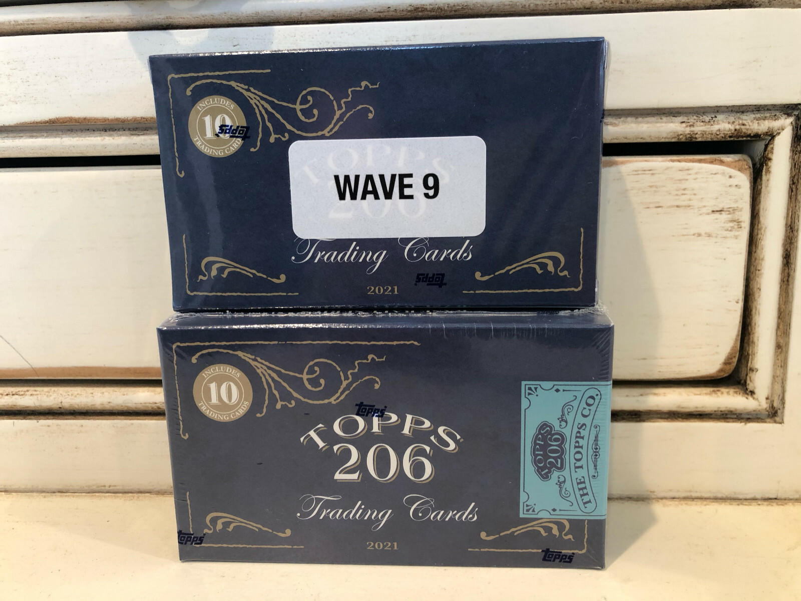 topps box 2021 未開封 1 Box ~ 2021 Topps 206 Baseball - Wave 9 Box / Pack (10