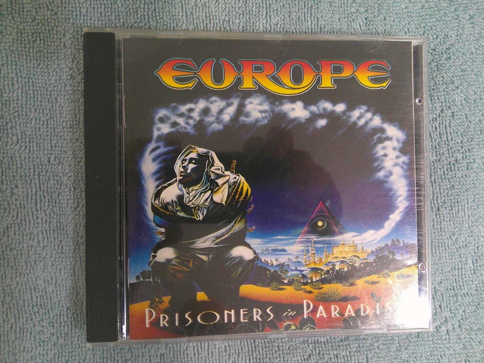 アート・デザイン・音楽 EUROPE PRISONERS IN PARADISE Europe Prisoners In Paradise Album Cover Sticker