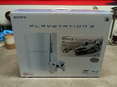 PLAYSTATION 3 (80GB) Ceramic White PS3 SONY game Console PLAYSTATION 3 (80GB) Ceramic White PS3 SONY game Console