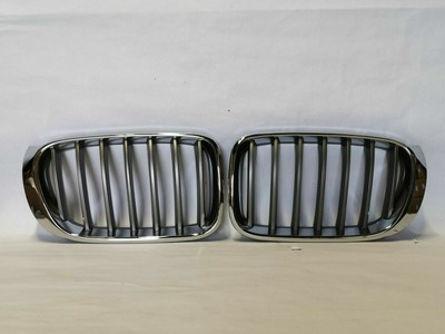 New Front Chrome Grille Fit BMW X3 F25 2015 2016 51117210725 51117210726
