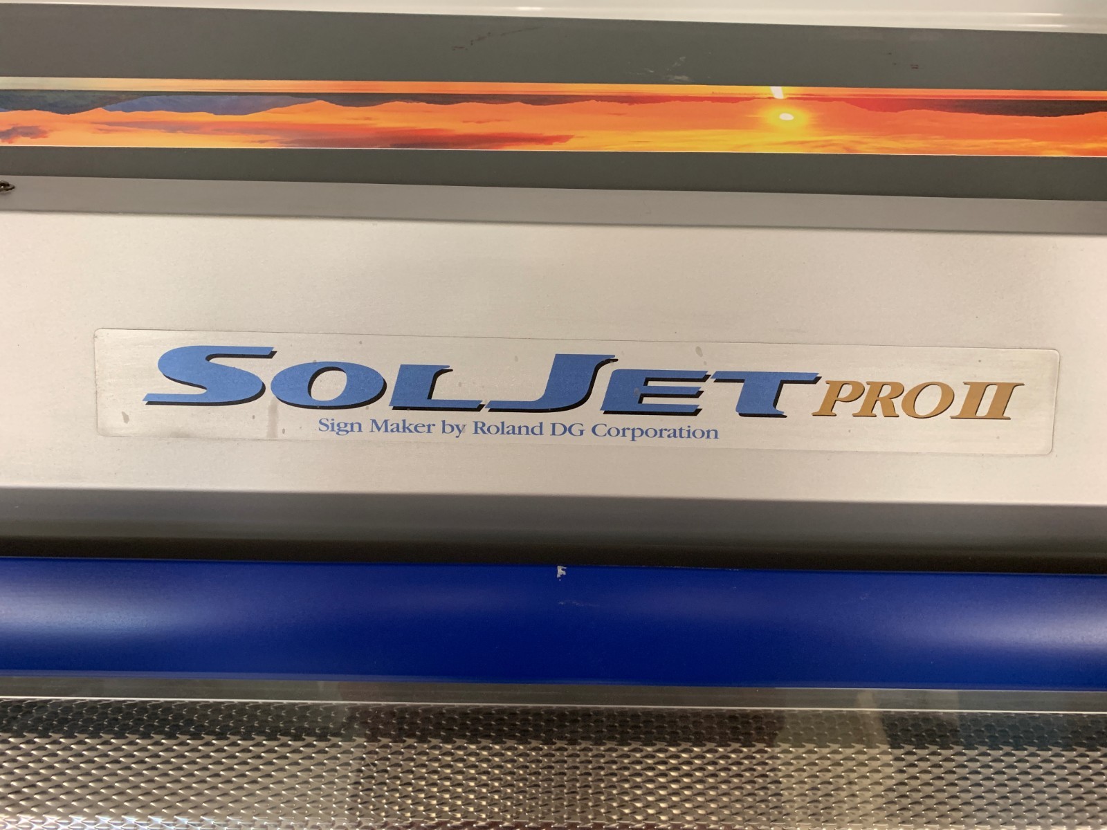 Roland SolJet Pro II Wide Format Printer with Benes Online Dryer