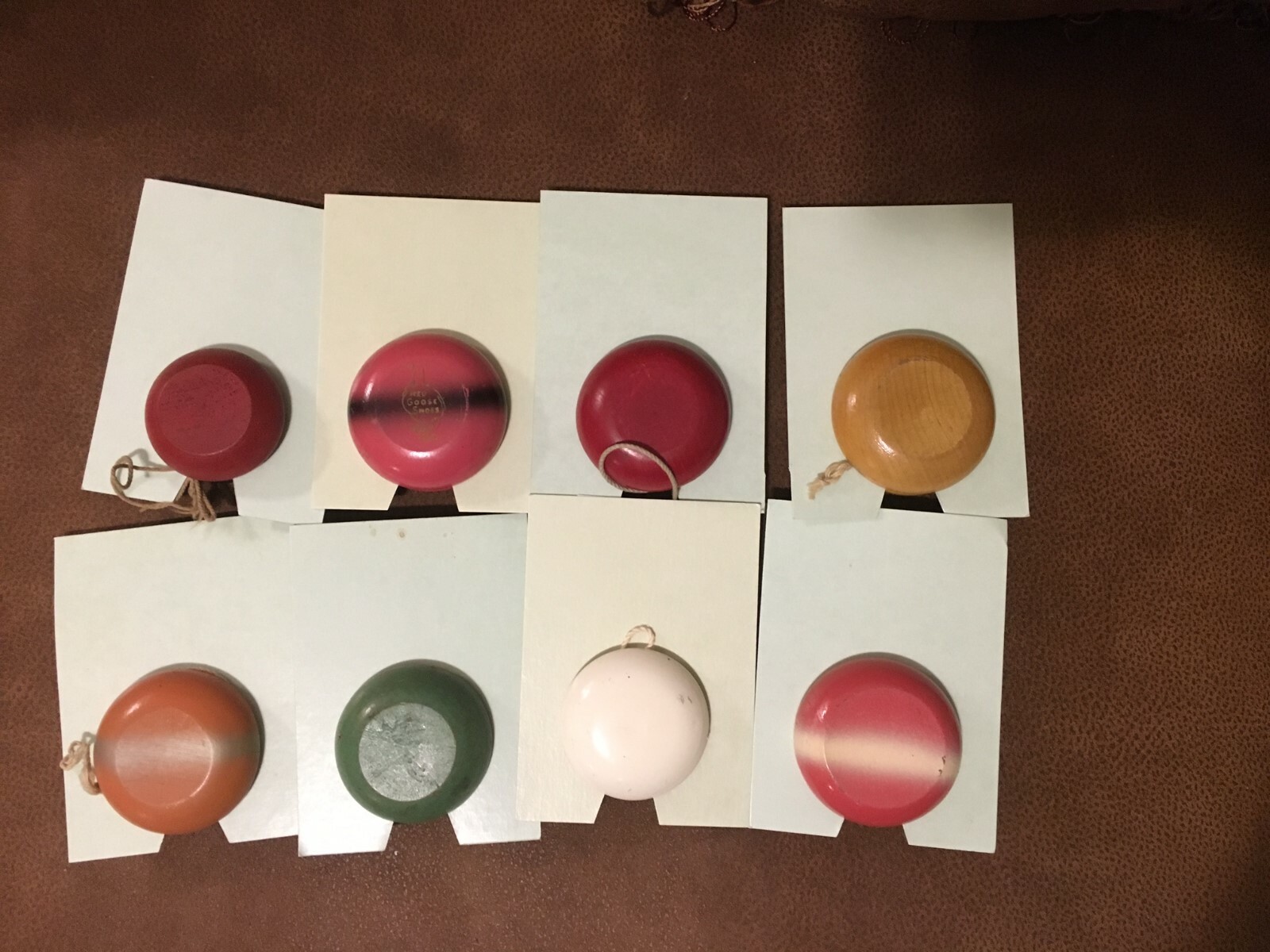 ( 8 ) Different Duncan YoYos from 1930's-60's - Dealers Lot Book Value $260