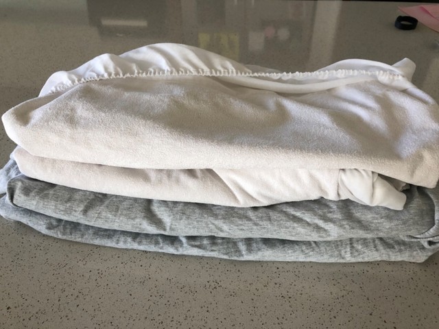 bubba blue cot mattress protector