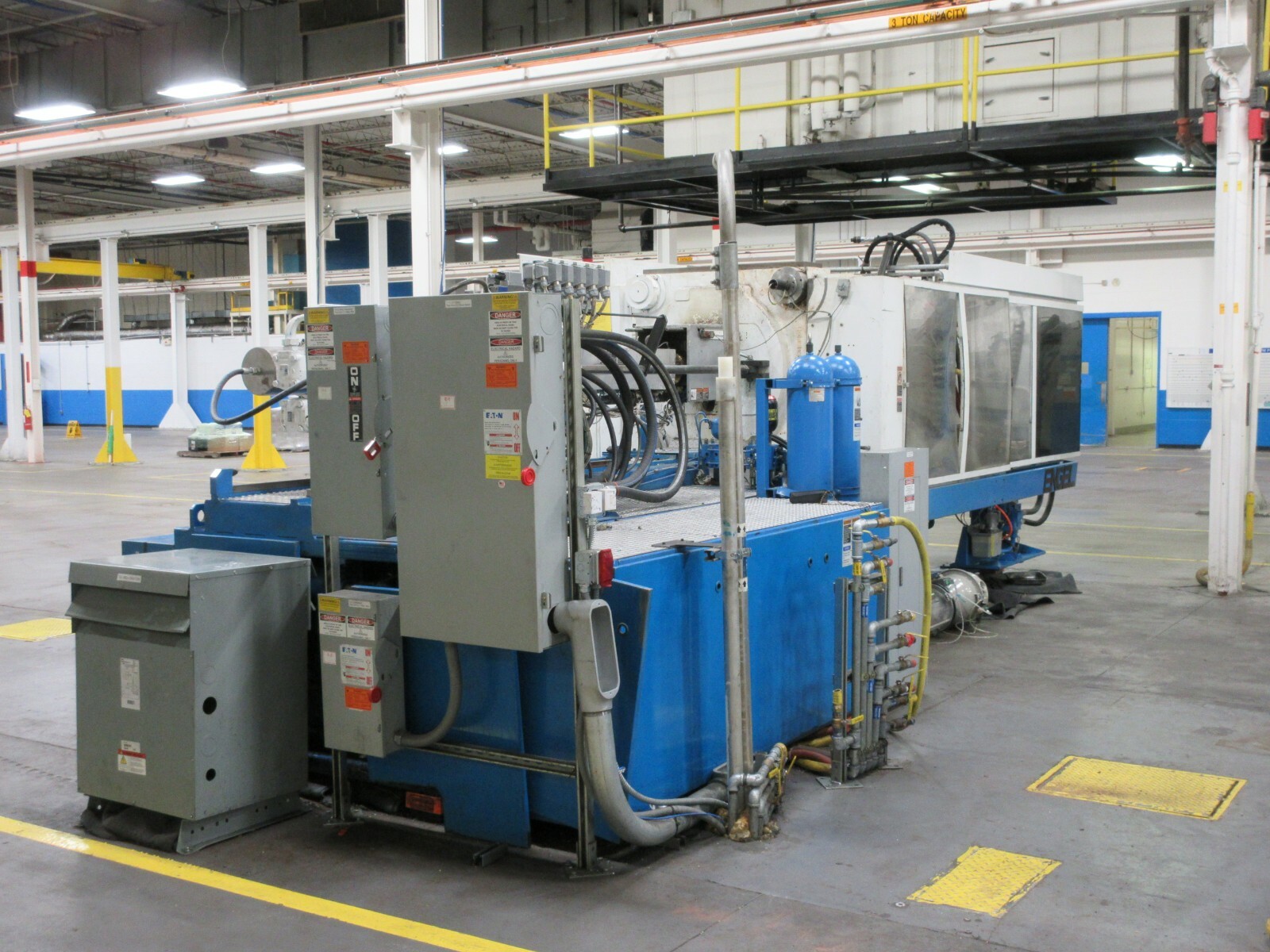 500 Ton Engel Injection Molding Machine, Model ES2550/500