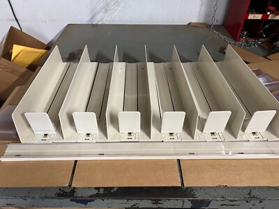 Case 6 Siffron PZ Sure-Set Can 3' Shelf Kit Merchandising Spring Pushers 20-22''