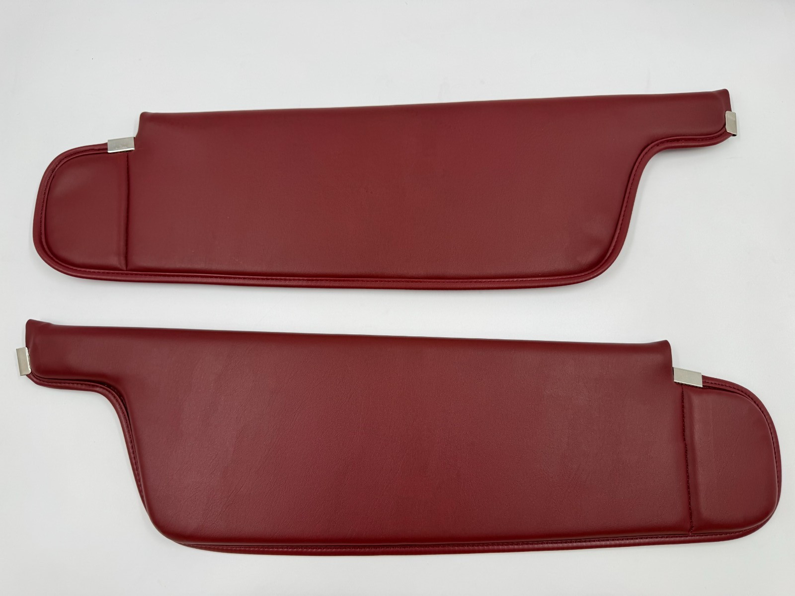 Burgundy Sunvisor Set for 1971-1974 Dodge Charger SE Coupe Hardtop Thick Model