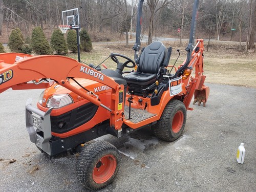 2017 Kubota BX 25D Front Loader, BackHoe With Only 110 hrs Garage Kept