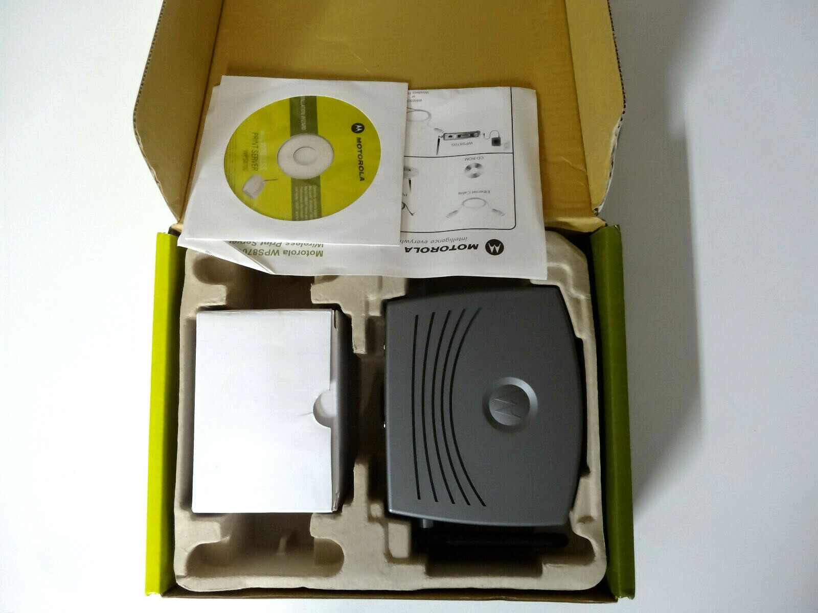 BRAND NEW SEALED Motorola 802.11 G Wireless Print Server WPS870G F1
