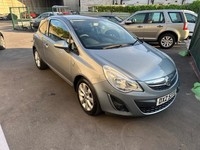 2012 Vauxhall Corsa 1.2 Active 3dr HATCHBACK Petrol Manual