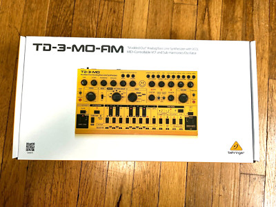 Behringer TD-3-MO-AM Analog Bass Line Synthesizer Yellow - NEW In Box
