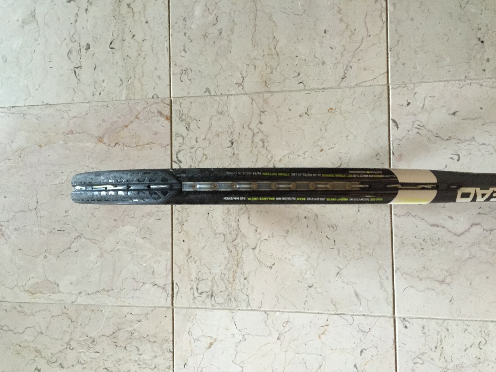 HEAD GRAPHENE XT SPEED PWR 115 SQ IN OVERSIZE RACKET, GOOD CONDITION 4 1/4