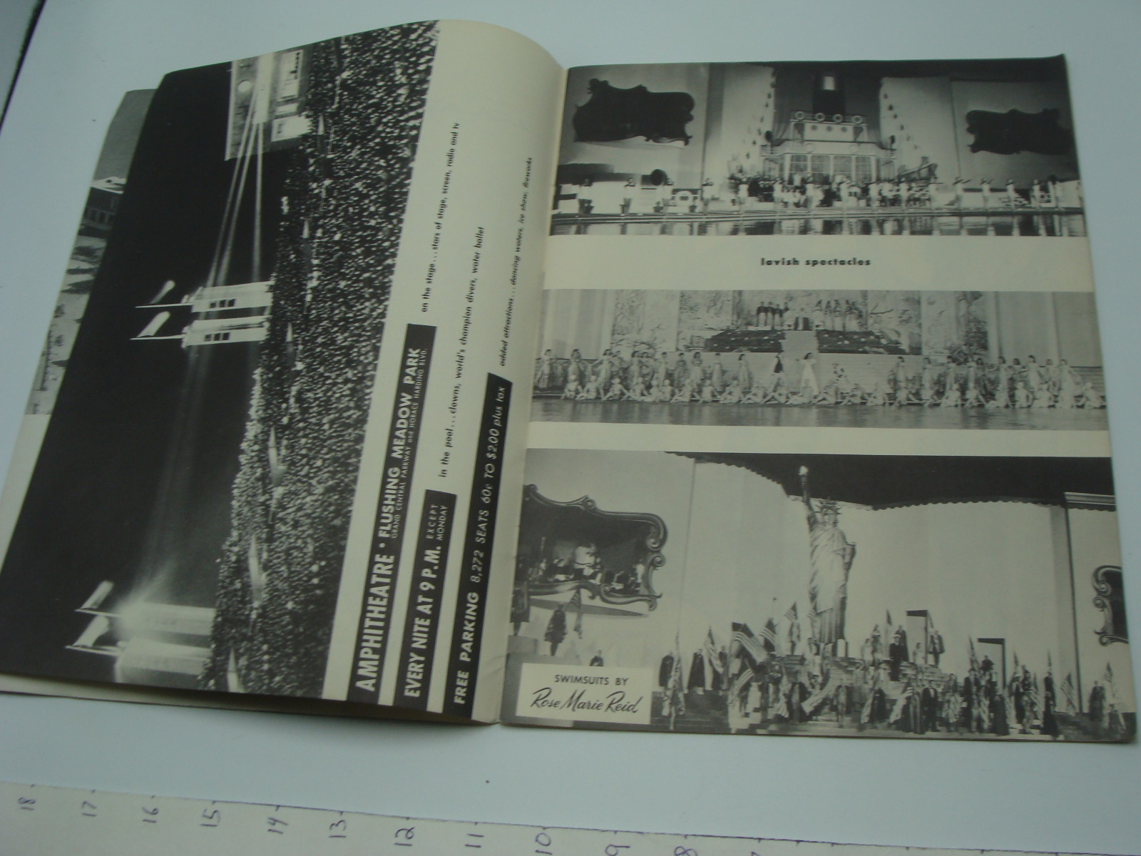 original -- ELLIOTT MURPHY's AQUASHOW souvenir program - no date, 20pgs