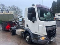 2015 DAF TRUCKS LF HOOK LOADER WITH BIN 7.5 TON AUTO NA Diesel Automatic