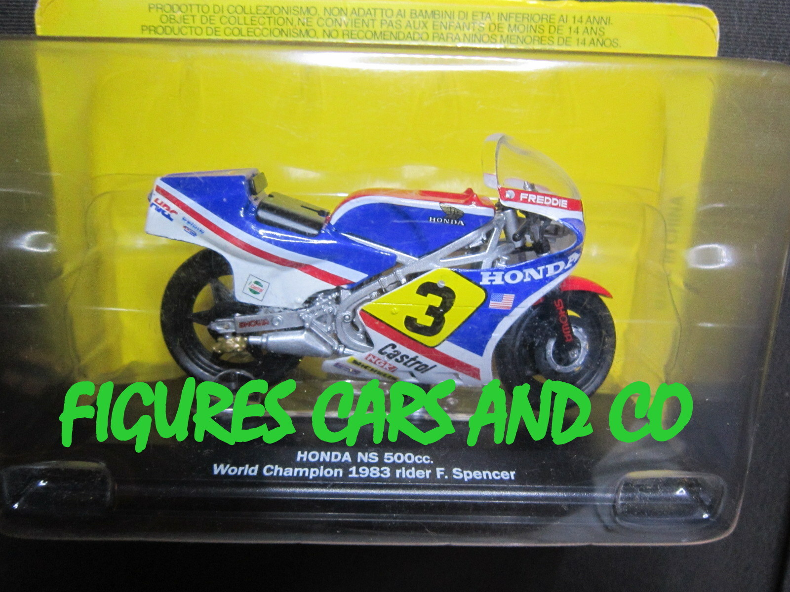 【未開封】＃３ 1983 1/12 ホンダ NS500 フレディ スペンサー 未開封】＃3 1983 1/12 ホンダ NS500 フレディ スペンサー Ixo