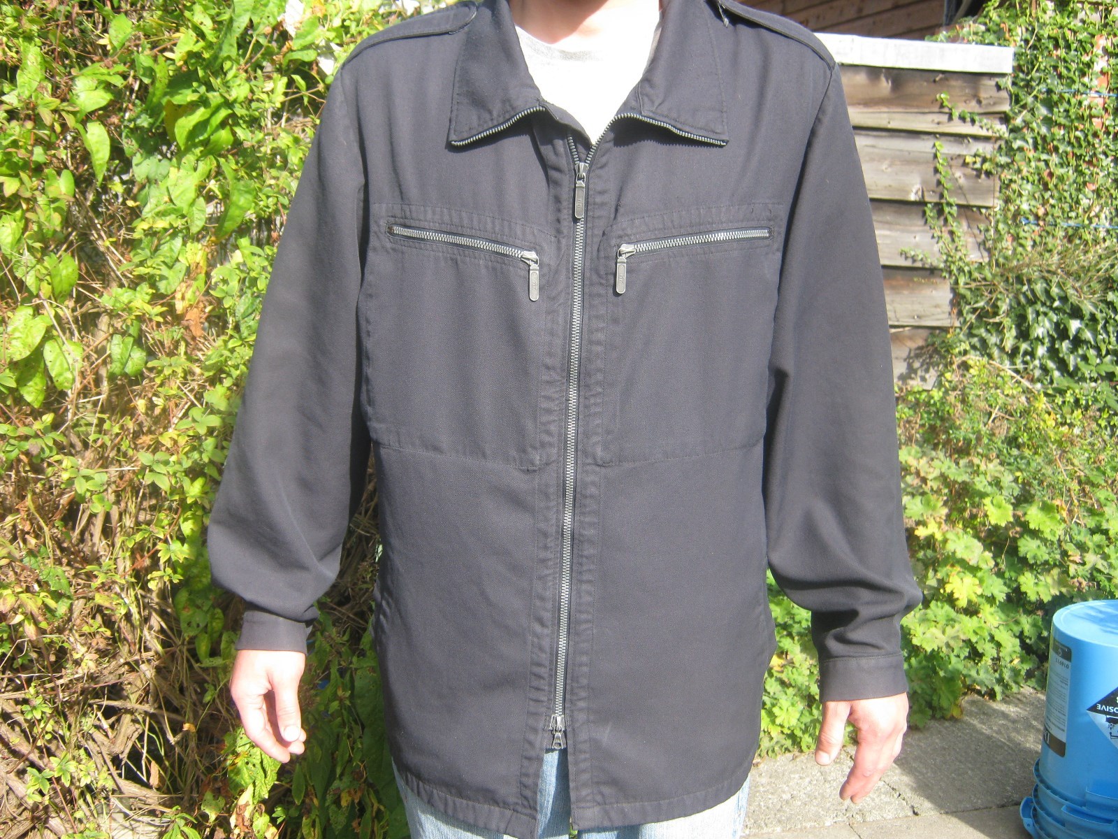 German Naval Jacket Dark Blue Navy Deck Army Military