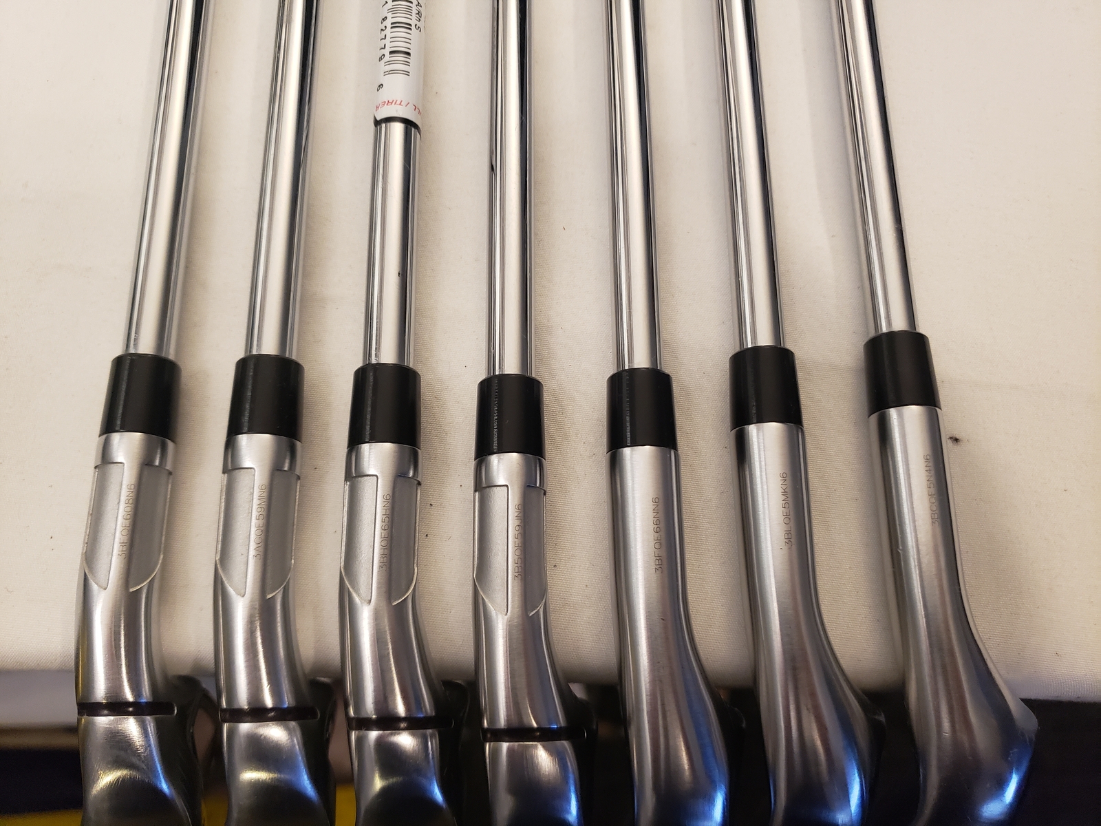 Used TaylorMade Qi 2024 Iron Set (5-PW, AW) 7 Irons - KBS MAX MT 85 Stiff - RH