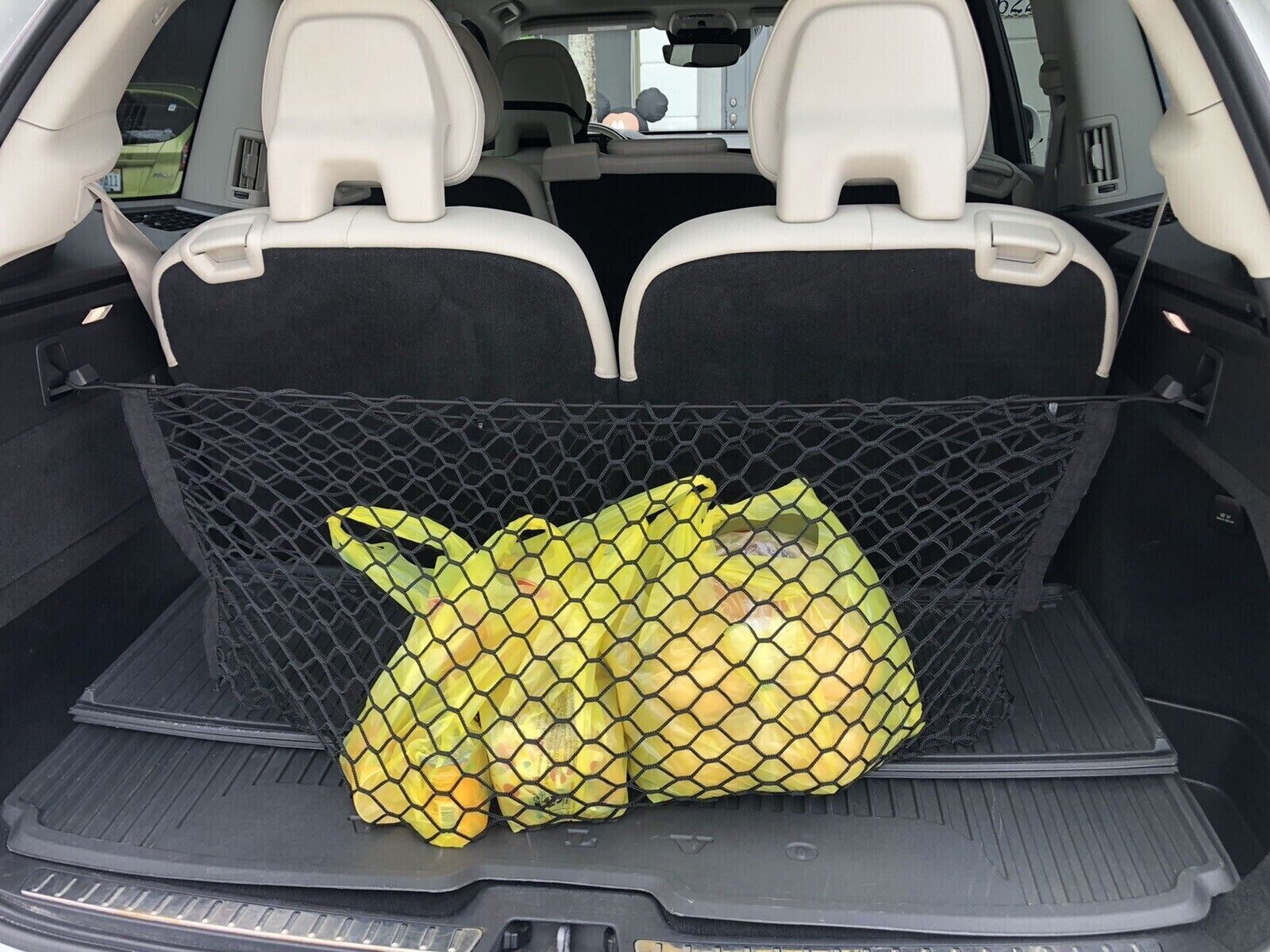 Rear Trunk Envelope Style Mesh Organizer Cargo Net for VOLVO Rear Trunk Envelope Style Mesh Organizer Cargo Net for VOLVO
